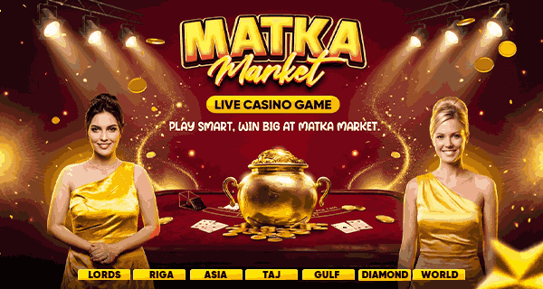 Matka Market live casino game banner